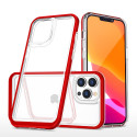 Kryt Hurtel CLEAR 3in1 pro iPhone 14 Pro Max červená
