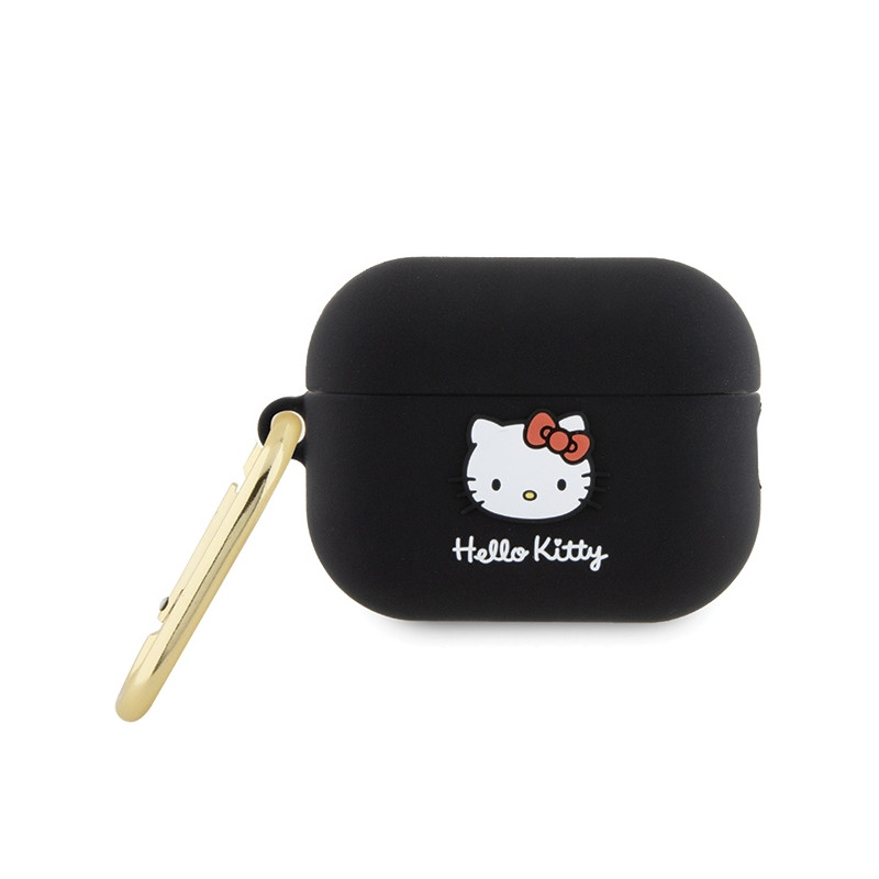 Pouzdro Hello Kitty AIRPODS PRO 2 pro AirPods Pro 2 (2022/2023) - černé