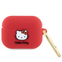 Kryt Hello Kitty 3D Kitty Head pro AirPods Pro – fuchsia