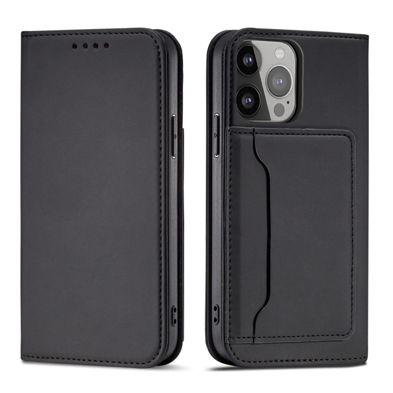 Kryt Hurtel Magnet Card Case pro iPhone 14 - černý