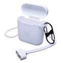 Pouzdro 3mk SILICON AIRPODS pro AirPods 2 - bílá