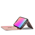 Kryt Hurtel Magnet Card Case pro iPhone 14 – růžový