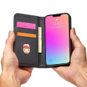 Hurtel Magnet Card Case iPhone 14 Plus černý