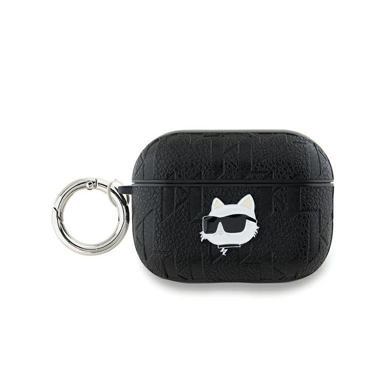 Pouzdro Karl Lagerfeld CHOUPETTE pro AirPods Pro 2 - černé