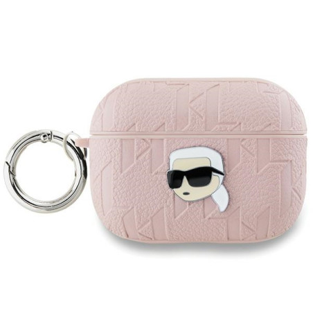 Pouzdro Karl Lagerfeld pro AirPods Pro 2 - růžové