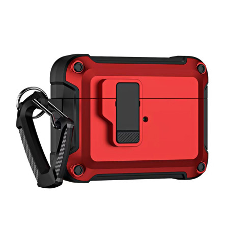 Pouzdro Hurtel PRO ARMOR pro AirPods 4 - červené