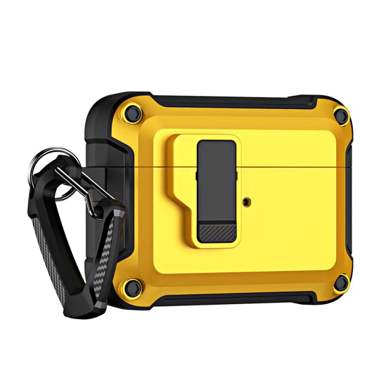 Pouzdro Hurtel PRO ARMOR pro AirPods 4 - žlutá