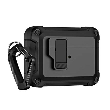 Hurtel PRO ARMOR pouzdro pro AirPods 4 – černé