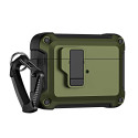 Hurtel PRO ARMOR pouzdro pro AirPods 4 – zelené