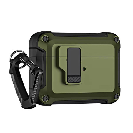 Hurtel PRO ARMOR pouzdro pro AirPods 4 – zelené