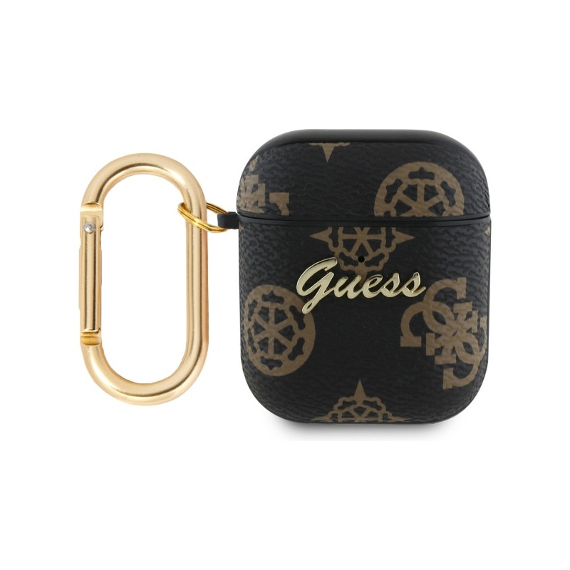 Kryt Guess GUA2PG4GPK pro AirPods 1/2 - černá/černá
