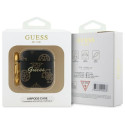 Kryt Guess GUA2PG4GPK pro AirPods 1/2 - černá/černá