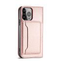 Hurtel MAGNET CARD CASE pro iPhone 14 Plus – růžová