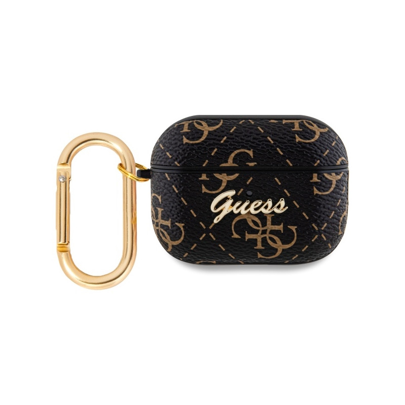 Pouzdro Guess GUAP2PG4GPK pro AirPods Pro 2 (2022/2023) - černá/černá