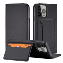 Kryt Hurtel Magnet Card Case iPhone 14 Pro - černý