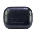 Pouzdro Audi Leather Big Logo pro AirPods Pro 2 - černá