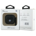Kryt BMW BMA4SSLBK pro AirPods 4 černá - stříbrné logo