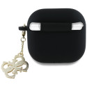 Pouzdro Guess 4G CHARM pro AirPods 4 - černé