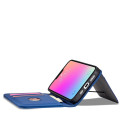 Kryt Hurtel Magnet Card Case iPhone 14 Pro - modrý