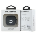 Pouzdro Karl Lagerfeld CHOUPETTE Head 3D Silicone pro AirPods 4 – č