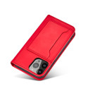 Kryt Hurtel Magnet Card Case pro iPhone 14 Pro - červený