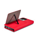 Hurtel Magnet Card Case iPhone 14 Pro Max – červené