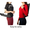 AG PREMIUM Teleskopický kovový stativ/tripod pro tablet (9,5-14,5"), černý