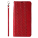 Hurtel Magnet Strap Case Kryt pro iPhone 14 Pro - červený