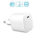 ESTUFF ES635045 Prémiová GaN nabíječka USB-C PD 45W, bílá