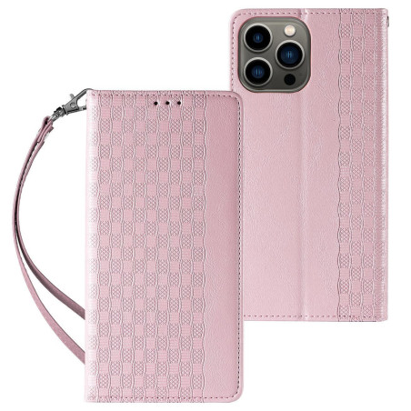 Hurtel Magnet Strap Case iPhone 14 Pro Max – růžový