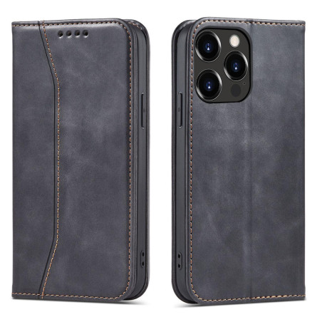 Kryt Hurtel MAGNET FANCY CASE pro iPhone 14 - černý