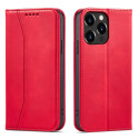 Hurtel Magnet Fancy Case pro iPhone 14 Pro červené