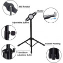 AG PREMIUM Teleskopický kovový stativ/tripod pro tablet (9,5-14,5"), černý