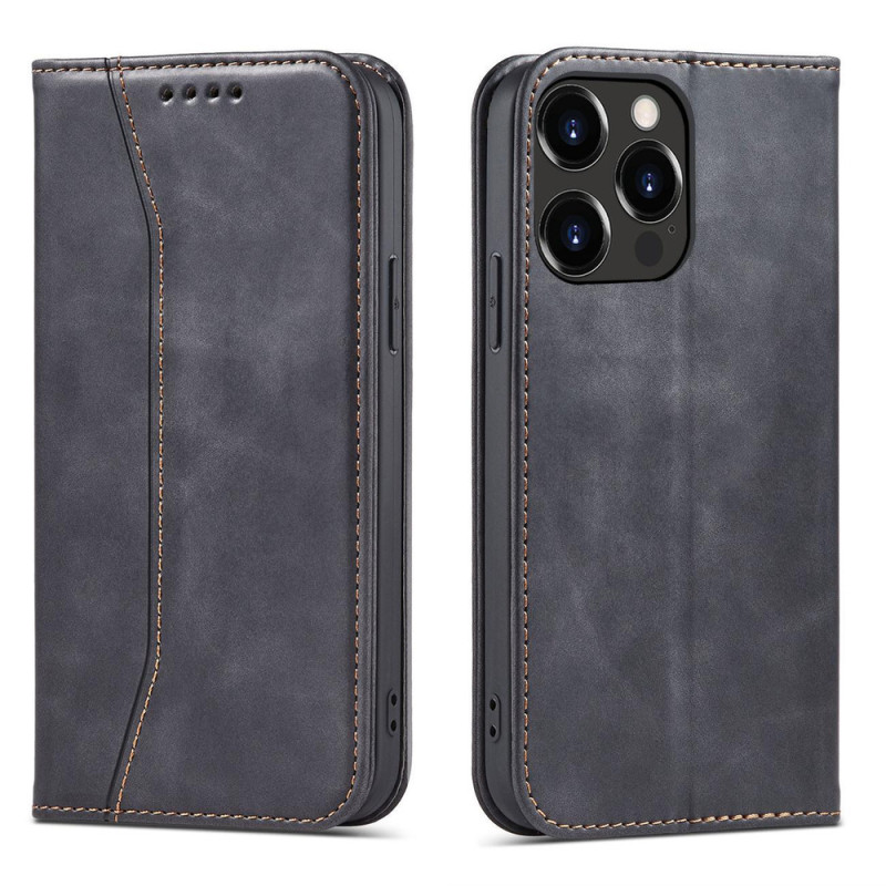 Kryt Hurtel MAGNET FANCY CASE pro iPhone 14 Pro Max - černý