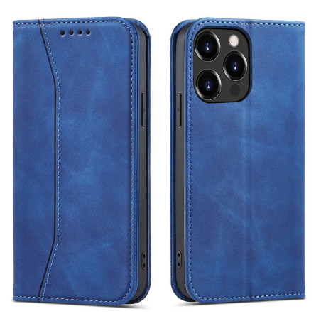Kryt Hurtel Magnet Fancy Case pro iPhone 14 Pro Max - modrý