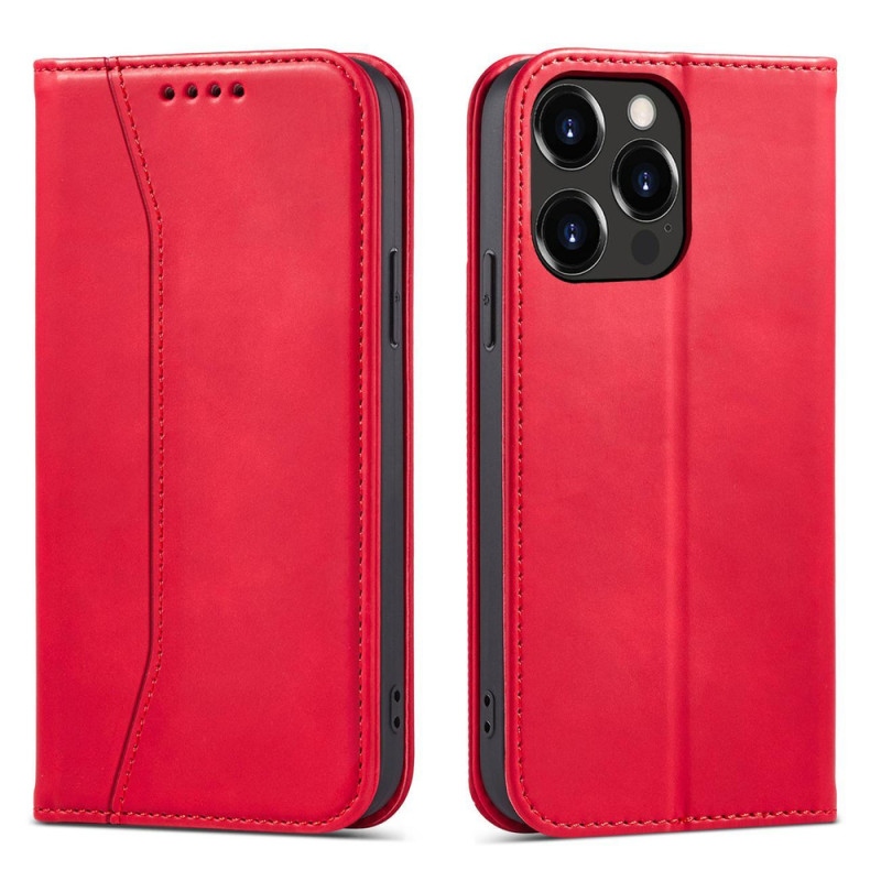 Kryt Hurtel Magnet Fancy Case pro iPhone 14 Pro Max - červený