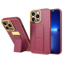 Hurtel KICKSTAND CASE kryt pro iPhone 13 Pro - červený