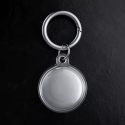 ESTUFF ES663020 Voděodolný přívěšek na klíče pro Apple AirTag s 360° ochranou, kouřově čirý