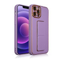 Kryt Hurtel New Kickstand Case iPhone 12 - fialový