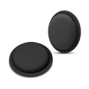 ESTUFF ES663051 Silikonový samolepící kryt pro Apple AirTag s 360° ochranou, bílý