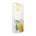 Kryt Hurtel Marble Case iPhone 12 Pro - orange marble