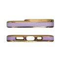 Kryt Hurtel Fashion Case pro iPhone 12 Pro - fialová