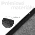 ESTUFF ES671126 Silk-Touch Silicone Case Jemný silikonový kryt pro iPhone X/XS, černý
