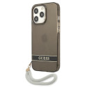 Kryt Guess GUHCP13LHTSGSK pro iPhone 13 Pro - černá/černá