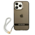 Kryt Guess GUHCP13LHTSGSK pro iPhone 13 Pro - černá/černá