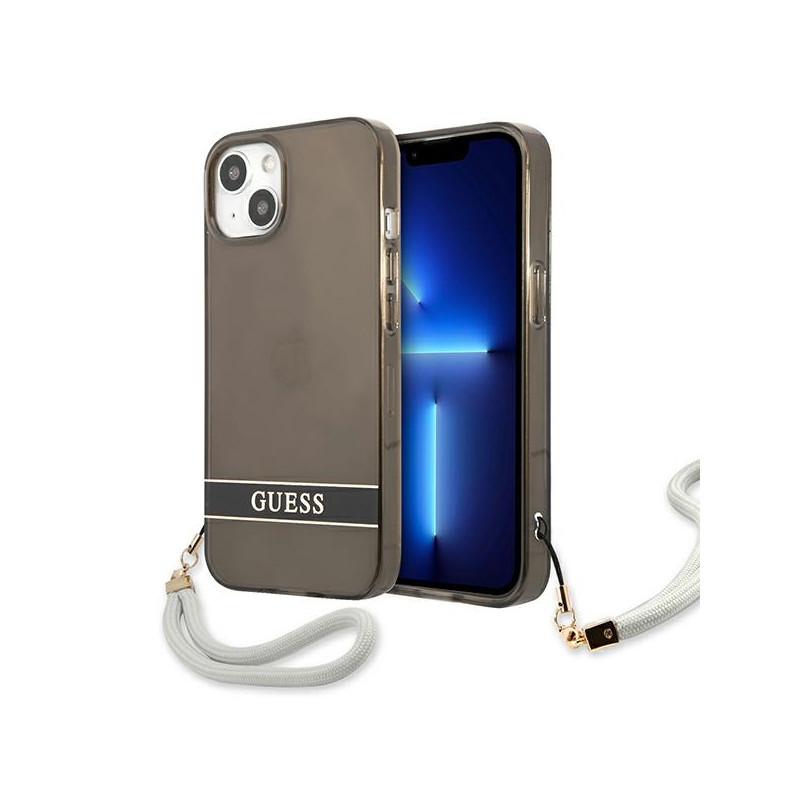 Kryt Guess GUHCP13SHTSGSK pro iPhone 13 mini - black/black