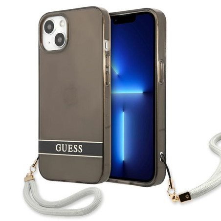 Kryt Guess GUHCP13SHTSGSK pro iPhone 13 mini - black/black