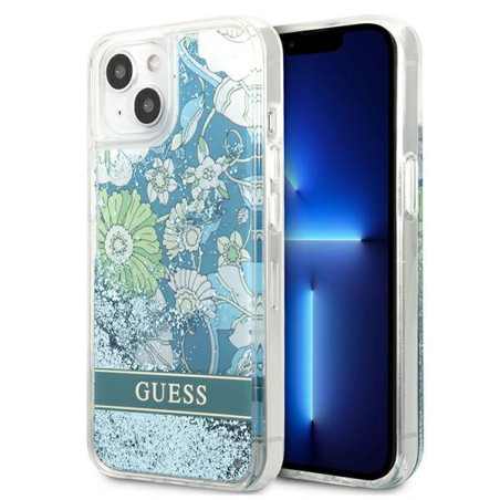Kryt Guess GUHCP13SLFLSN iPhone 13 mini - zelená