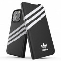 Pouzdro Adidas OR Booklet Case PU iPhone 13 Pro/13 - černá+bílá