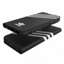 Pouzdro Adidas OR Booklet Case PU iPhone 13 Pro/13 - černá+bílá